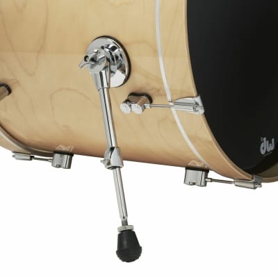 PDP Concept Maple 5-Piece 22|16|12|10|14S Shell Pack - Natural Lacquer - Chrome Hardware image 2