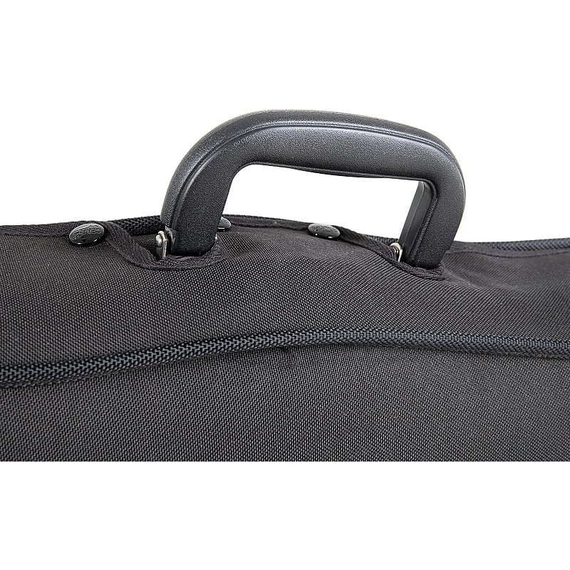 GEWA Violin Case, Concerto, Shaped, 3/4, Black/Blue | Reverb