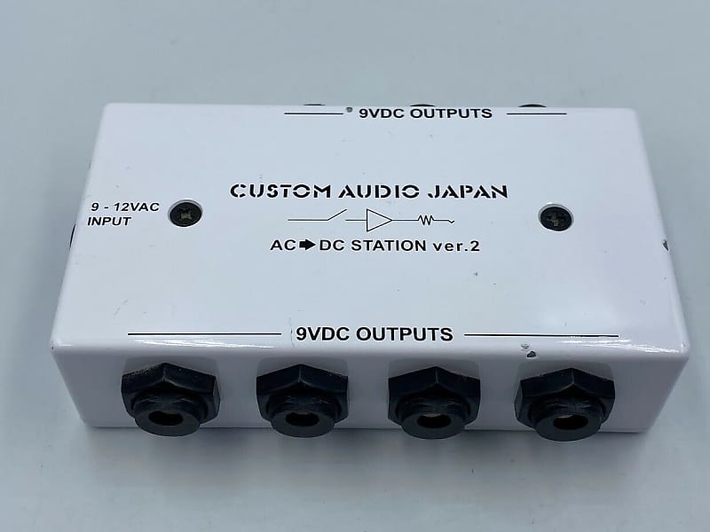 Custom Audio Japan AC/DC Station ver.2 DC9V Power Supply w/Genuine AC  Adapter
