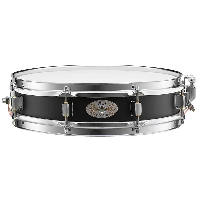 Pearl Drums S1330B Effect Steel Piccolo Snare Drum, 13x3 image 1