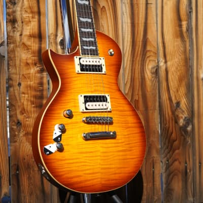 ESP LTD EC-1000T Honey Burst Satin Left Handed 6-String Electric Guitar NOS image 4