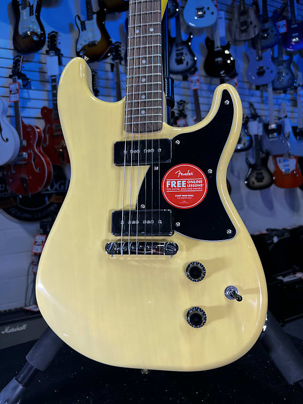 Squier Paranormal Strat-O-Sonic Electric Guitar - Vintage Blonde Authorized Dealer Free Shipping! 025 GET PLEK’D! image 1