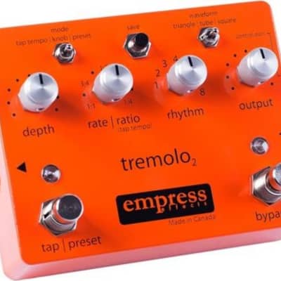 Empress Tremolo 2 Guitar Effects Pedal for sale