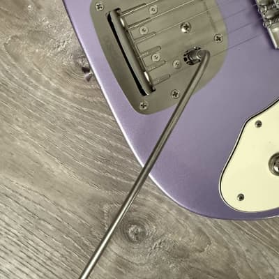 MJT Thinline Deluxe Telecaster style Lilac image 5