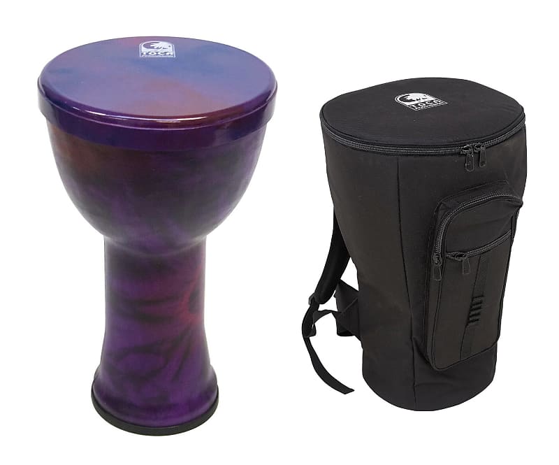 Toca Freestyle Lightweight Djembe Drum w/ 12