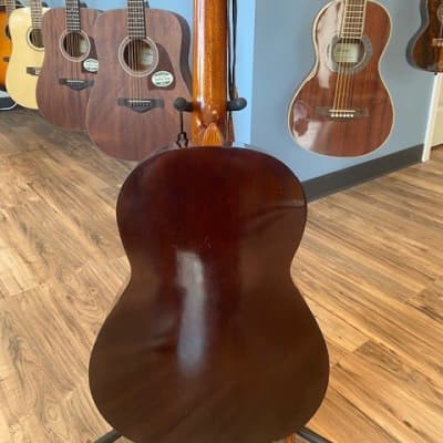 Vintage (1966-73) Crown Professional Classical Acoustic Guitar-Used image 3