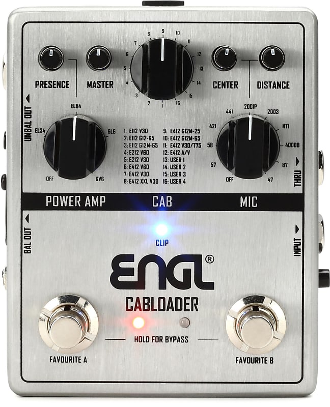 ENGL Amplifiers Cabloader Cabinet Simulator Pedal image 1