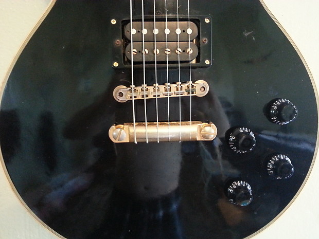 1970年代国産メーカーBUROZE レスポールカスタムタイプ Buroze Les Paul Custom 1970's Black Greco Ibanez Burny Tokai