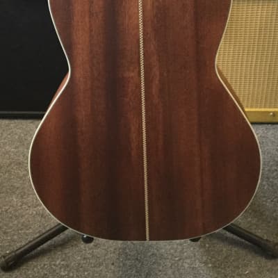 Fender Paramount Parlor PM-2E LTD AM Aged Cognac Burst Limited Edition image 6