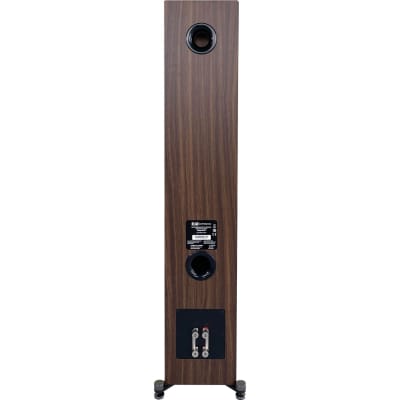 ELAC Uni-Fi Reference 5.25” Floorstanding Speaker in Black/Walnut, Pair image 3