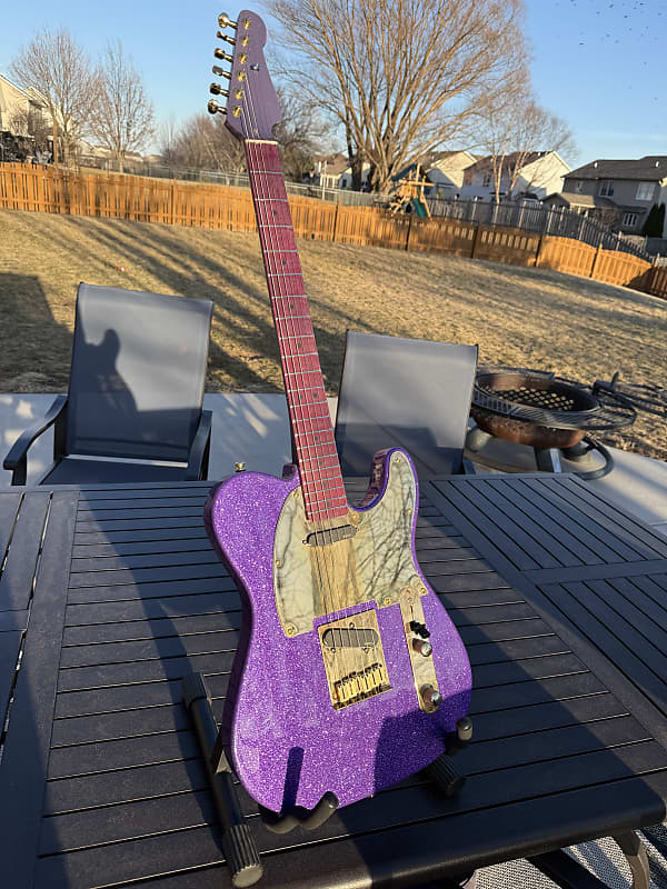 Telecaster Partscaster 2024 - Purple Sparkle image 1