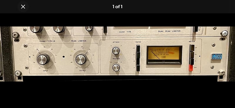 Urei Universal Audio 1176LN Rev. H Limiting Amplifier | Reverb UK