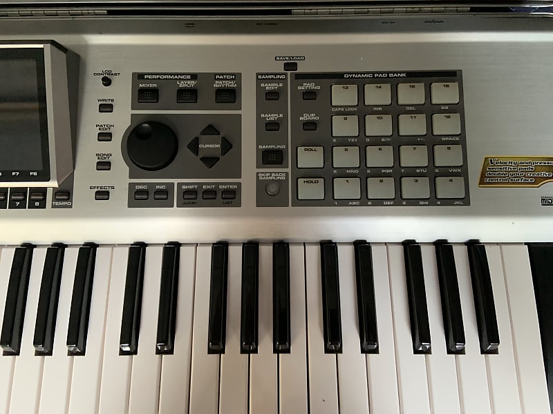 Roland Fantom-X6 61-Key Workstation Keyboard