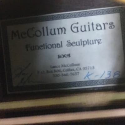 2000 McCollum Custom 12 string image 8