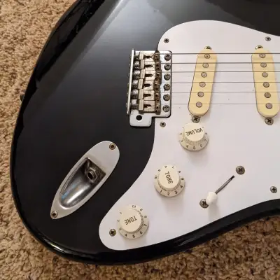 Fender MIJ Stratocaster '62 Reissue 1980's Black Fujigen