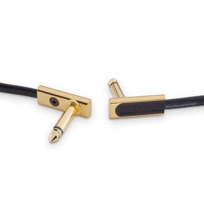 RockBoard Flat Patch TS Cable Gold 1.97" (5cm) 2" image 7