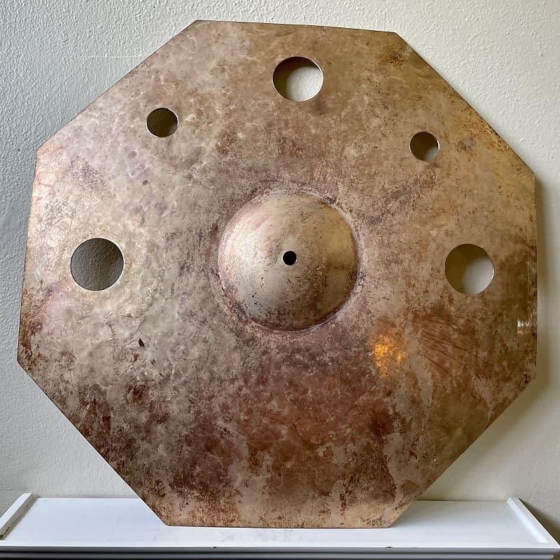 21" GM Designs Octagon FX Ride Cymbal Raw, Dark and Dirty! Reverb