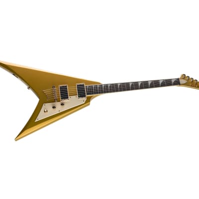 ESP LTD KH-V Kirk Hammett Signature Guitar - Metallic Gold image 5