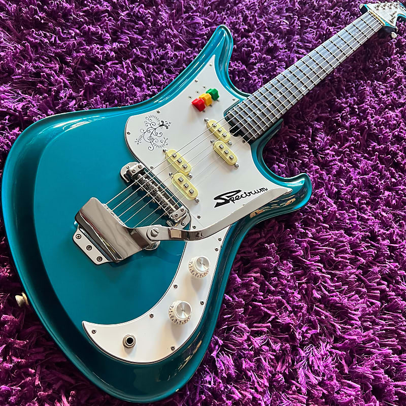 2001 Teisco SP-62 MB Spectrum Bizarre Electric Guitar (MIJ