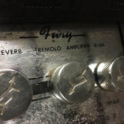 Gretsch Fury 6166 Stereo Guitar Combo Amp 2x12" / Valco Tube Amplifier like Supro Airline National image 7