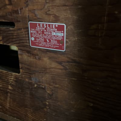 Leslie Vintage Leslie 145 Rotating Speaker 1964 | Reverb