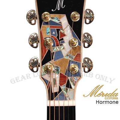 Merida Extrema Hormone all Solid Sitka Spruce & Cypress grand auditorium acoustic electronic guitar image 10
