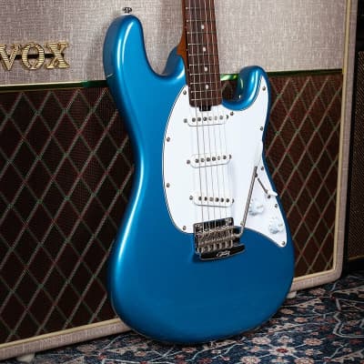 Sterling by Music Man Cutlass Electric Guitar Toluca Lake Blue SSS CT50SSS-TLB-R for sale