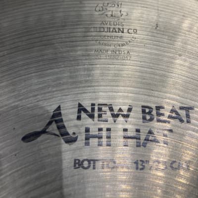 Zildjian 13" A New Beat Bottom Hi-Hat Cymbal, 1000g 2000 - Natural image 3