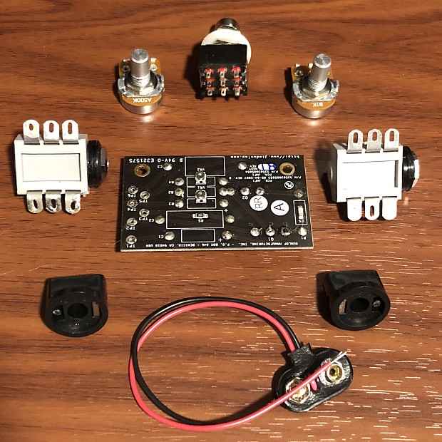 Jimi Hendrix BC108 Fuzz Face - DIY Kit - Includes Dunlop Jimi Hendrix BC108 Fuzz Face - DIY Kit - Includes Dunlop