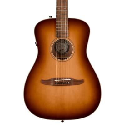 Fender Malibu Classic Electro-Acoustic Guitar, Aged Cognac Burst image 1