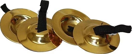 Finger Cymbals, set of 4 | Reverb