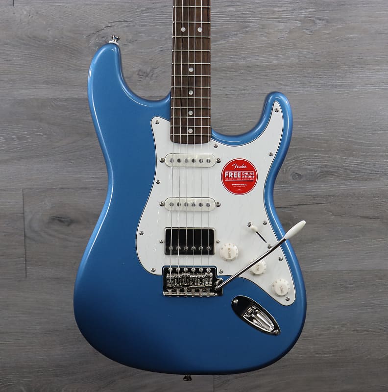 Squier Limited Edition Classic Vibe '60s Stratocaster HSS - Lake Placid Blue with Matching Headstock 2024 image 1