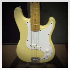 Fender Bullet Bass Deluxe 80's Cream Made in USA image 1