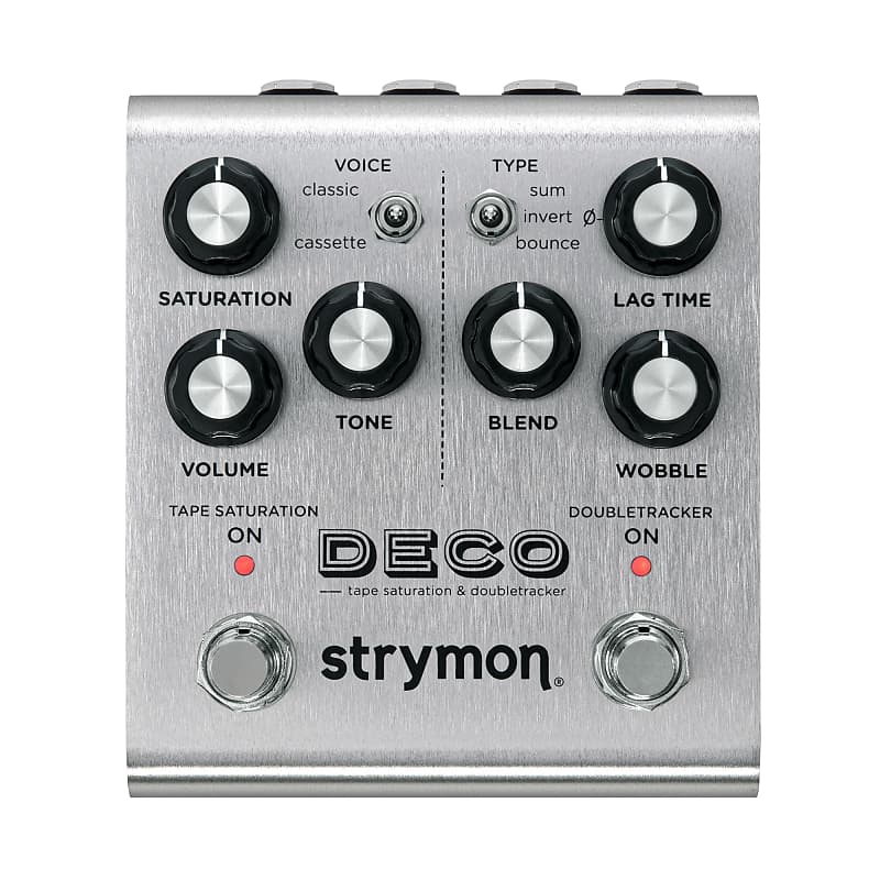 New Strymon Deco V2 Tape Saturation & Double-Tracker Guitar Effects Pedal image 1