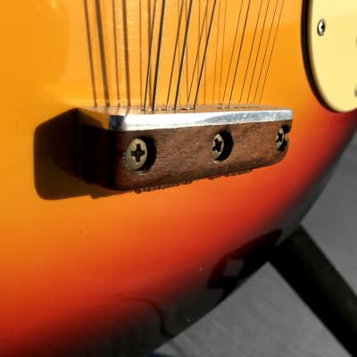 Mosrite Ventures XII 1966 Sunburst 12-string electric guitar image 7