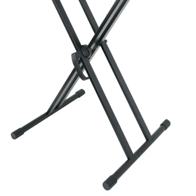 Rockville RKS42X X-Stand 2-Tier Keyboard Stand w/Quick Release Fits Korg Pa4X-76