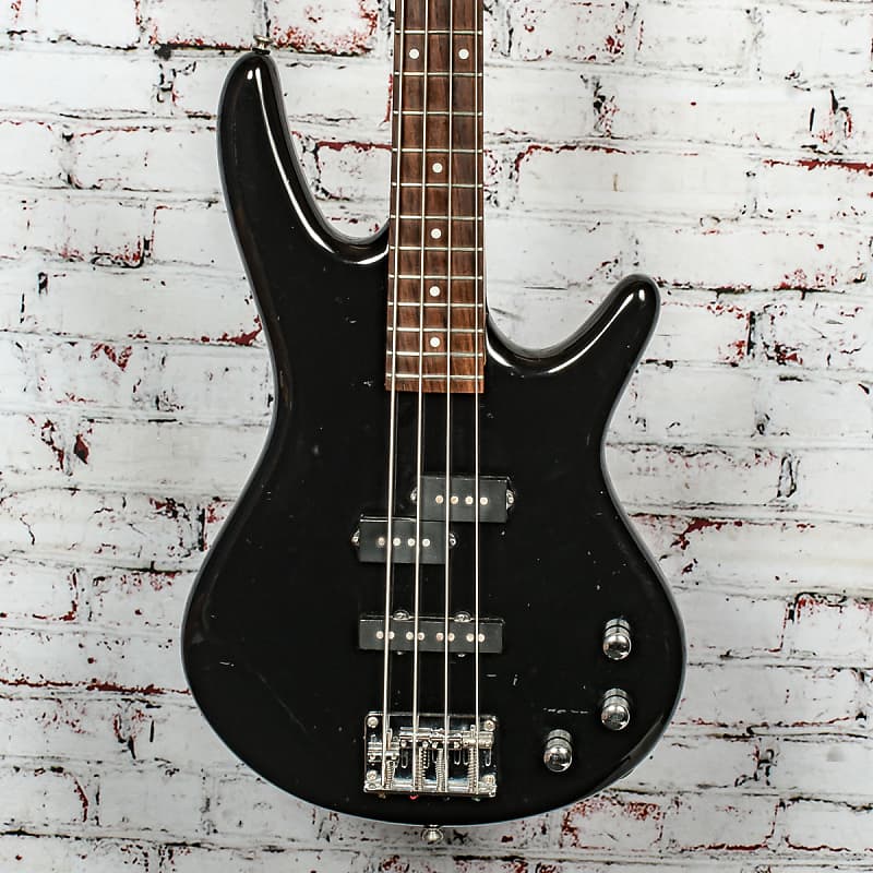 Ibanez Gio SGR 200 Solid Body Bass Guitar, Black x9787 Reverb