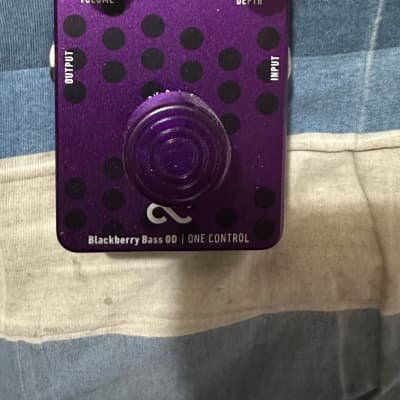 Reverb.com listing, price, conditions, and images for one-control-blackberry-bass-od