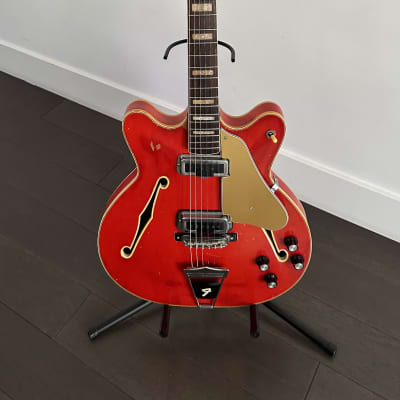Fender Coronado II with Rosewood Fretboard 1966 - 1972 - Candy Apple Red image 1