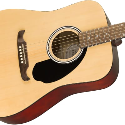 Fender FA-125 Dreadnought Acoustic Guitar w/Gigbag - Natural image 5
