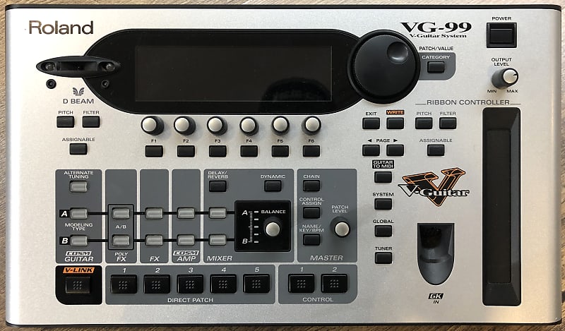 Roland VG-99、GK-3、FC-300ケース、スタンド完全フルセット！ Roland VG-99 V-Guitar Modeling Synth with Roland GK-3 Pickup