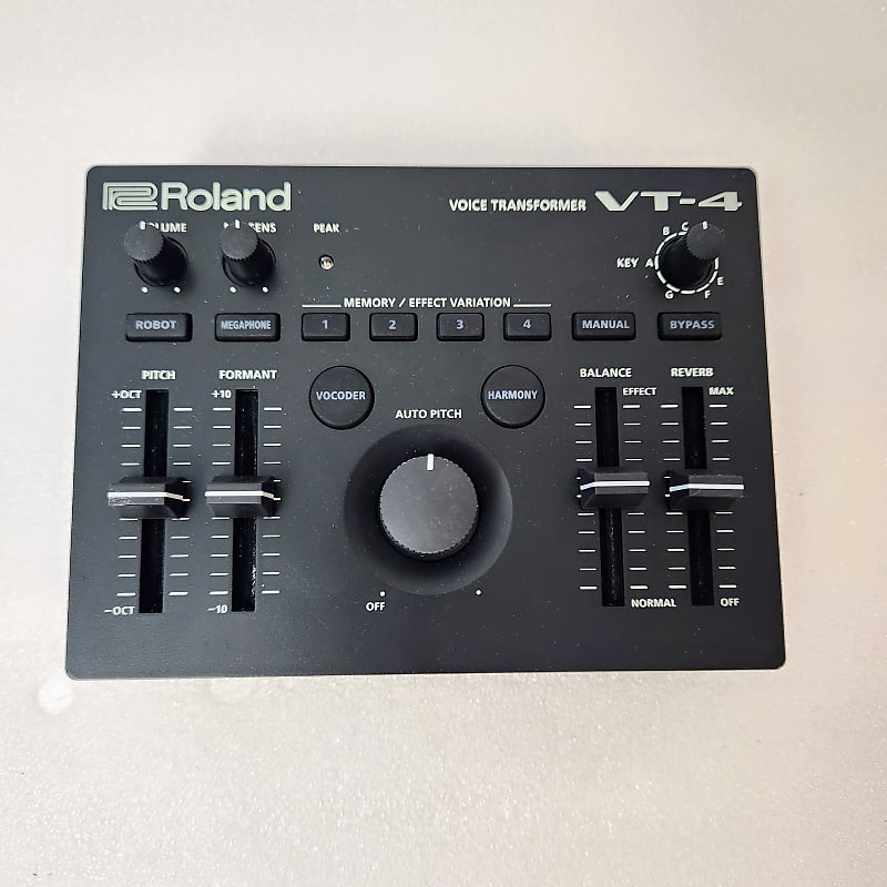 最新情報 Roland VT-4 VOICE TRANSFORMER レコーディング/PA機器 - en