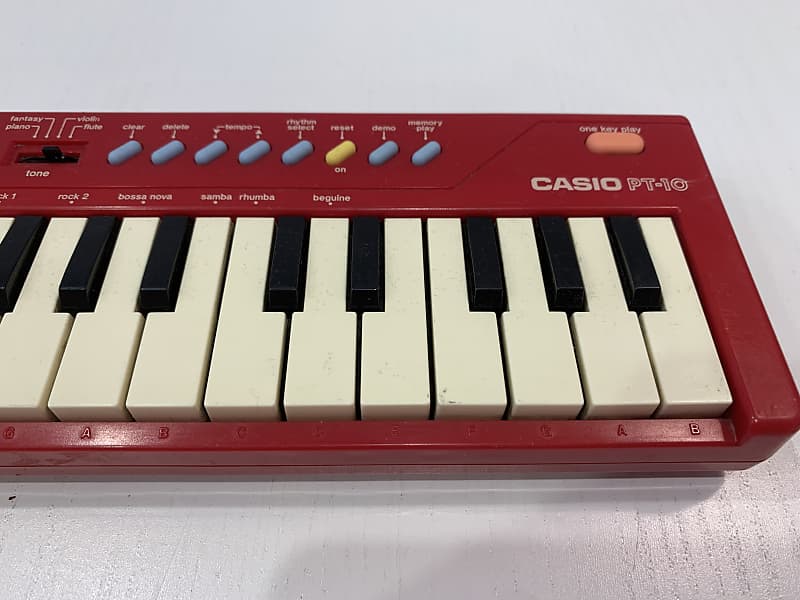 Casio PT-10 Mini Synthesizer 13.5” Mini Keyboard | 1982
