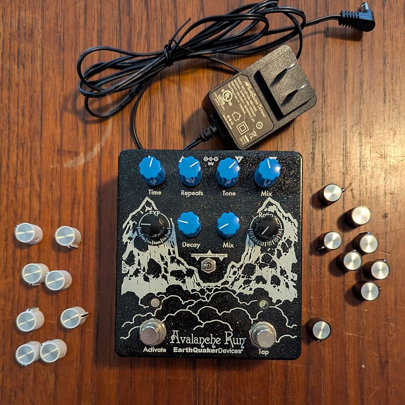 EarthQuaker Devices Avalanche Run Stereo Reverb & Delay with Tap Tempo V2 Limited Edition