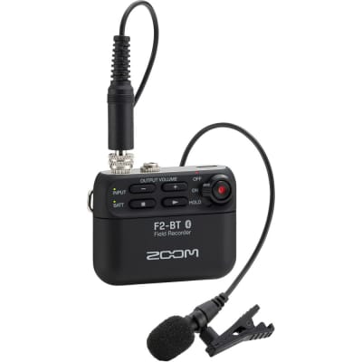 Zoom F2 BT Bluetooth Field Recorder with Lavalier Microphone image 3