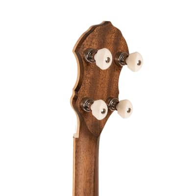 Gold Tone HM-100 High Moon Hand-Crafted Mahogany Neck 5-String Openback Banjo w/Hard Case image 11