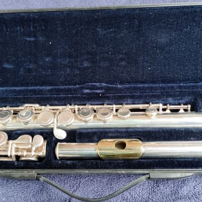 Gemeinhardt 52SP Flute Gold Plated Lip Plate Just Repaired | Reverb