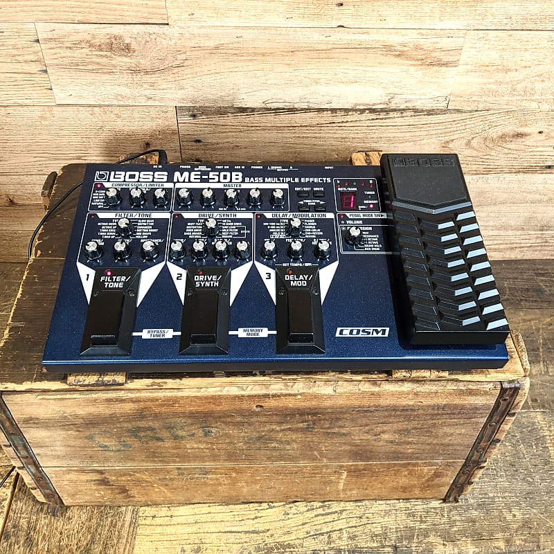 Boss ME-50B Bass Multiple Effects | Reverb