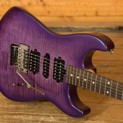 Friedman Guitars Cali 5A Top | Rosewood - Custom Colour w/Purple Metallic Flake image 5