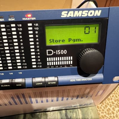 Samson D-1500 Digital 31 Band Real Time Audio Analyzer - New in Box - Tested image 2